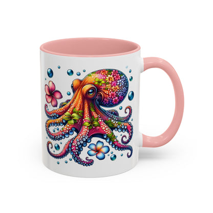 Octopus Design Coffee Ceramic Mug