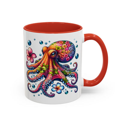 Octopus Design Coffee Ceramic Mug