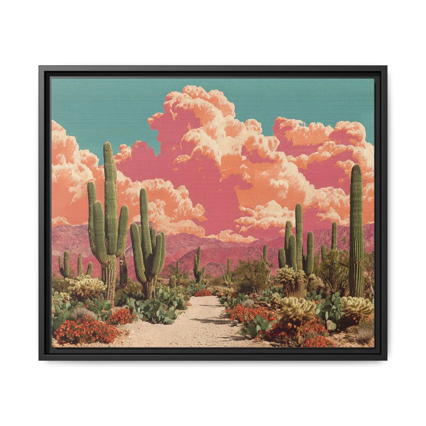 Desert Framed Canvas