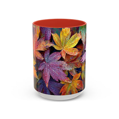 Autumn Leaves Coffee Ceramic Mug