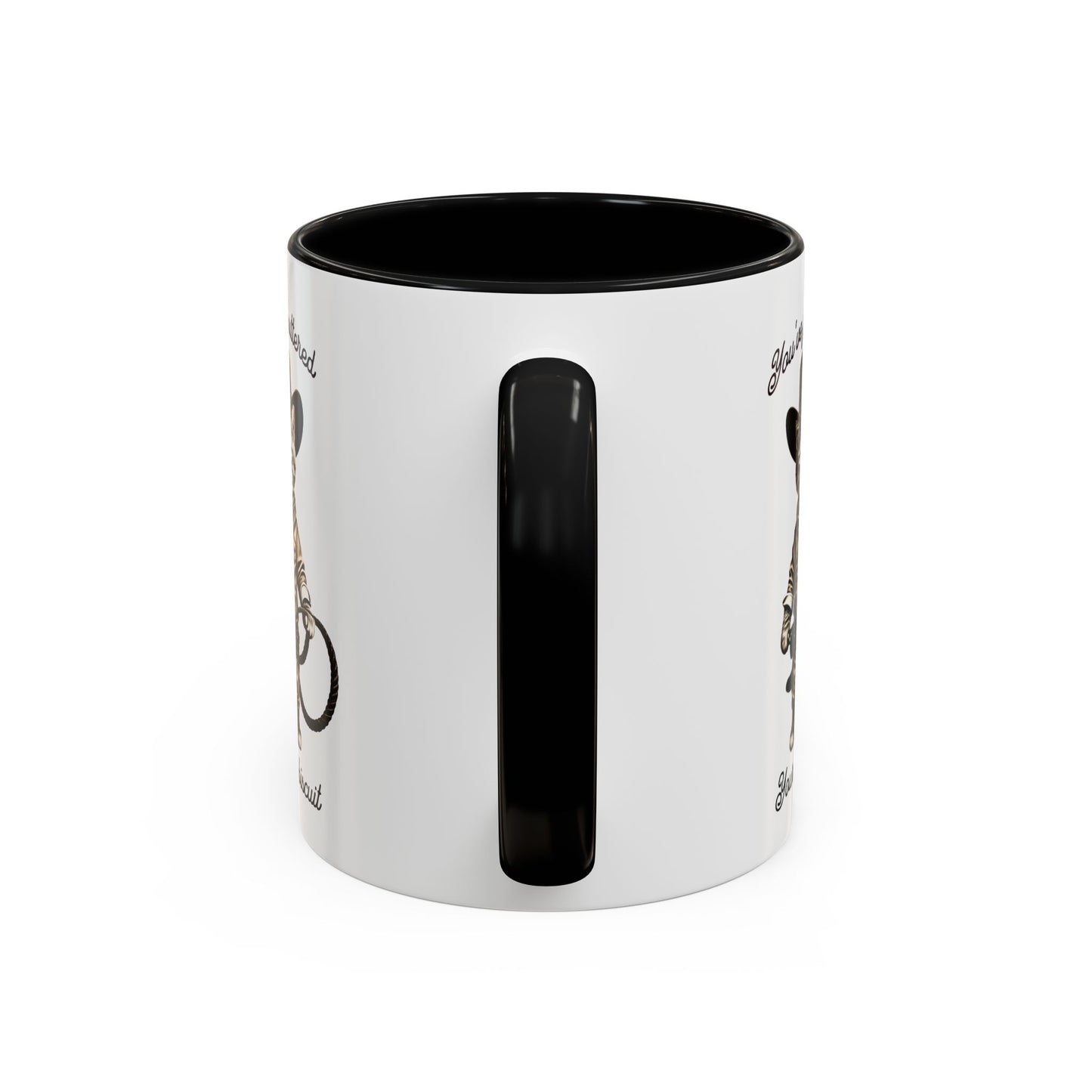 "You're Just Buttered Your Last Biscuit " Cowboy Kitty Mug