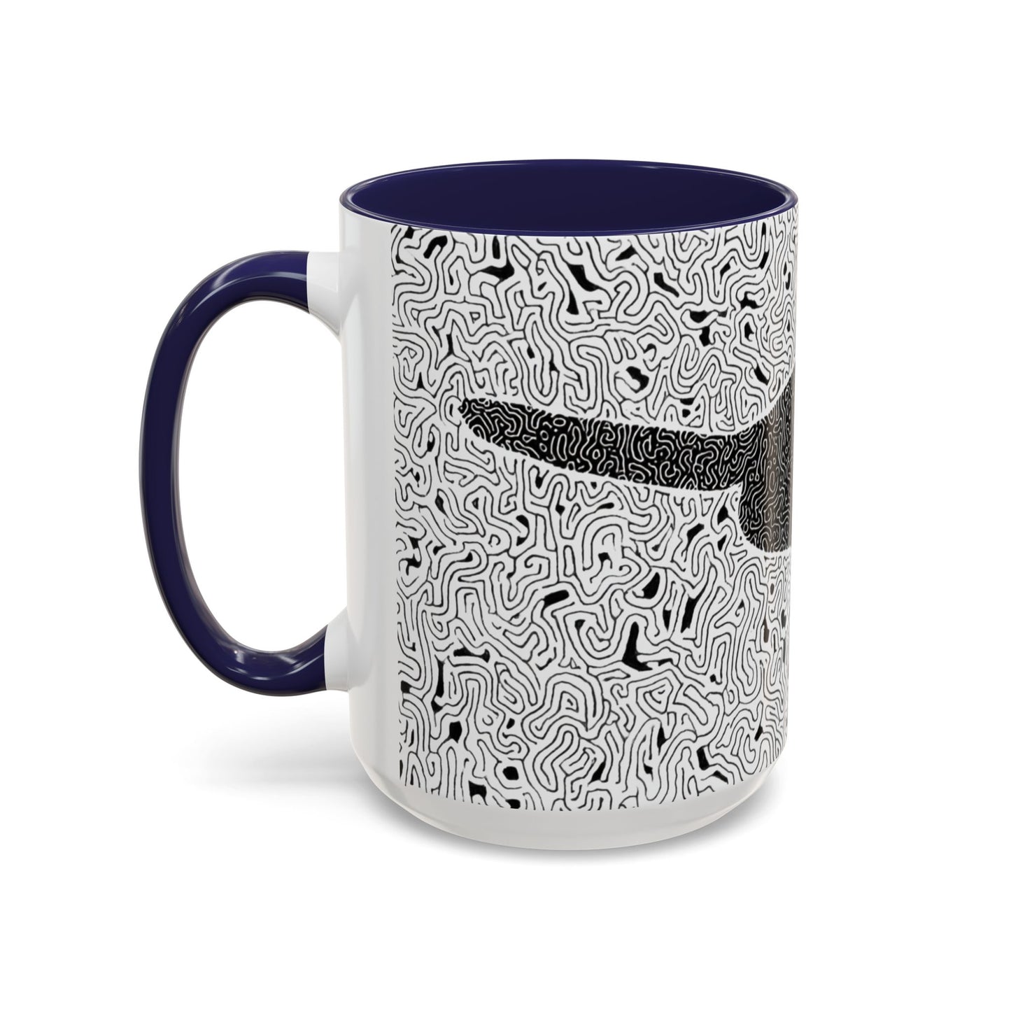 Black Cat Minimalist Coffee Mug