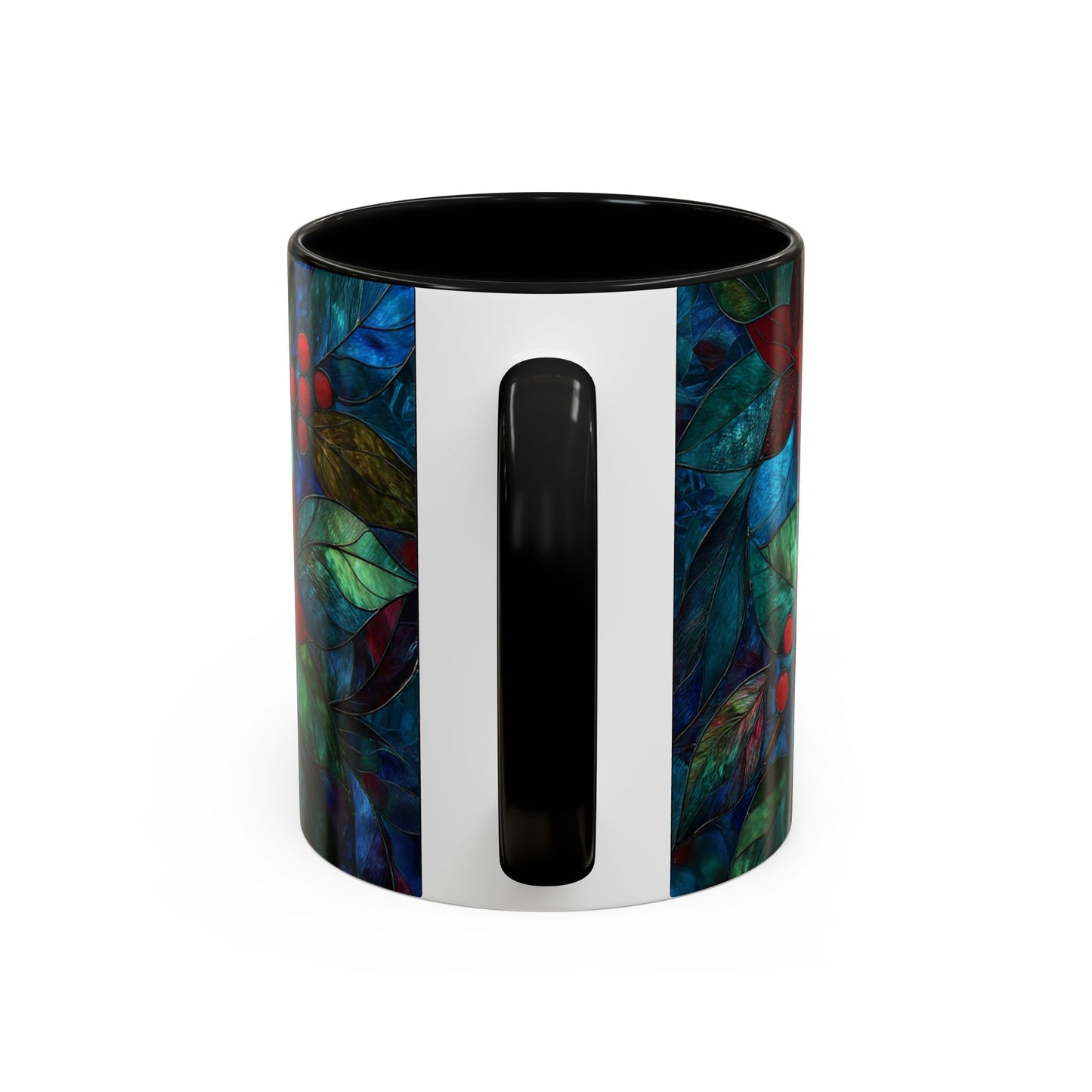 Christmas Poinsettia Floral Coffee Ceramic Mug