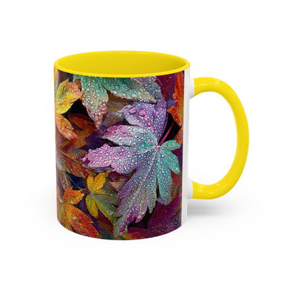 Autumn Leaves Coffee Ceramic Mug