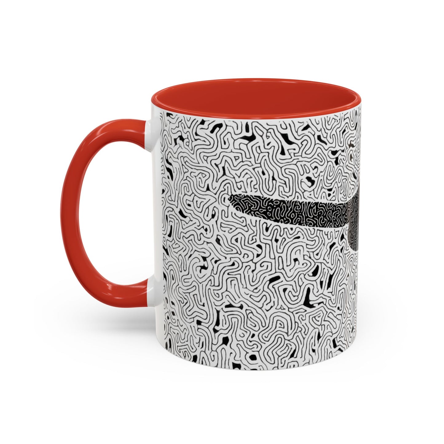 Black Cat Minimalist Coffee Mug