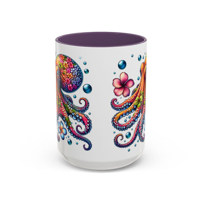 Octopus Design Coffee Ceramic Mug