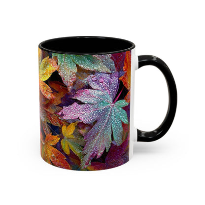 Autumn Leaves Coffee Ceramic Mug