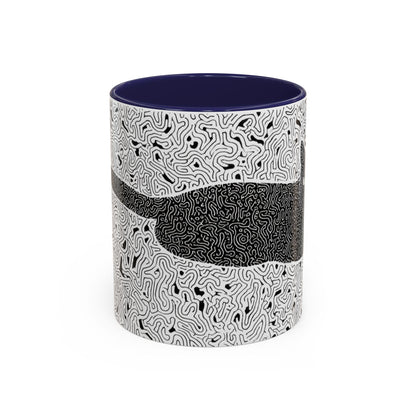 Black Cat Minimalist Coffee Mug