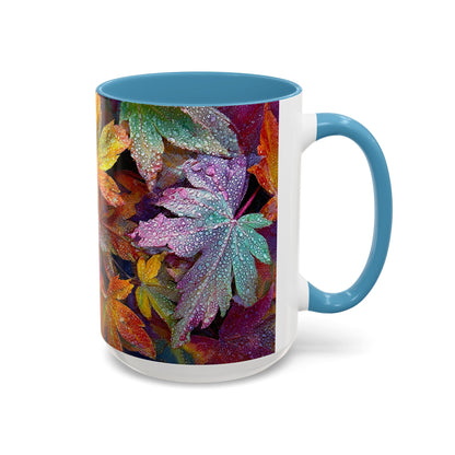 Autumn Leaves Coffee Ceramic Mug