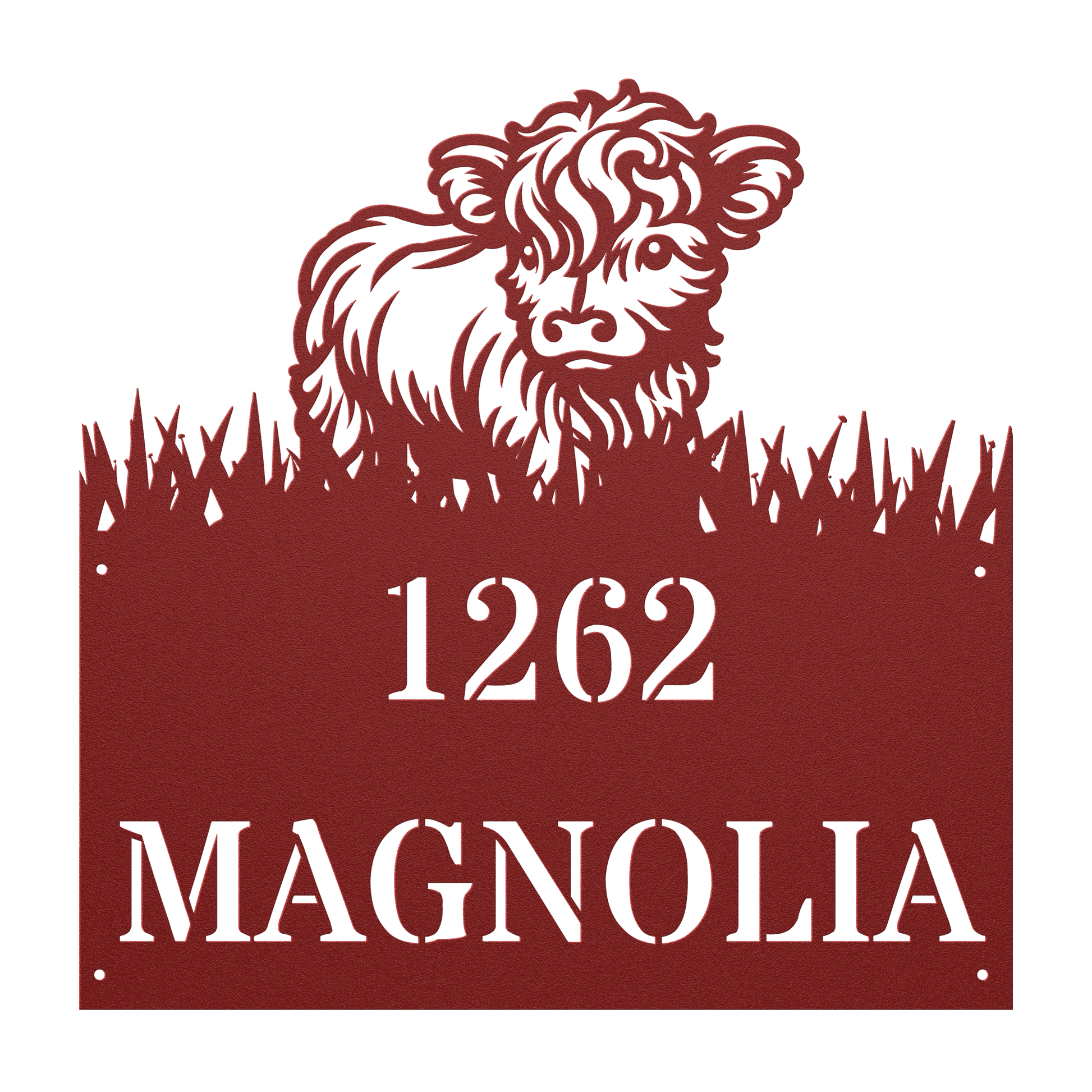 Cute Cow House Number.png