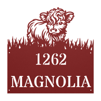 Cute Cow House Number.png