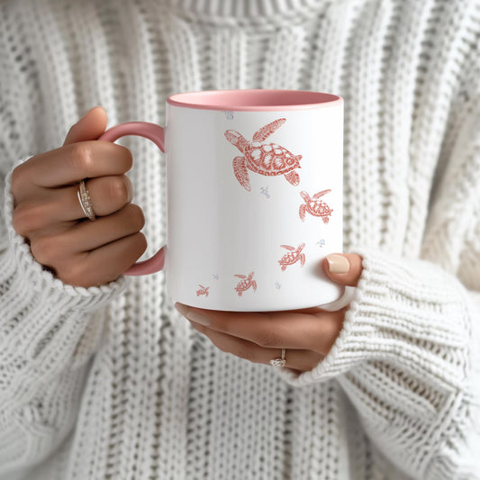 Sea Turtle Ceramic Coffee Mug