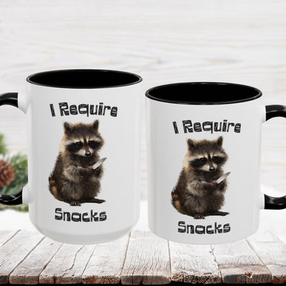 Funny Raccoon Meme Coffee Ceramic Mug