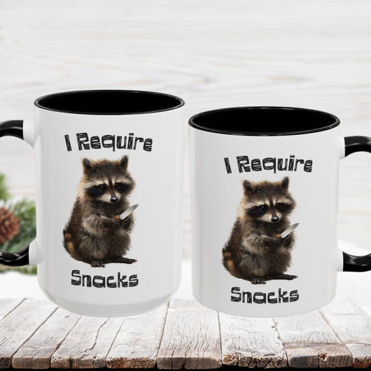 Funny Raccoon Meme Coffee Ceramic Mug