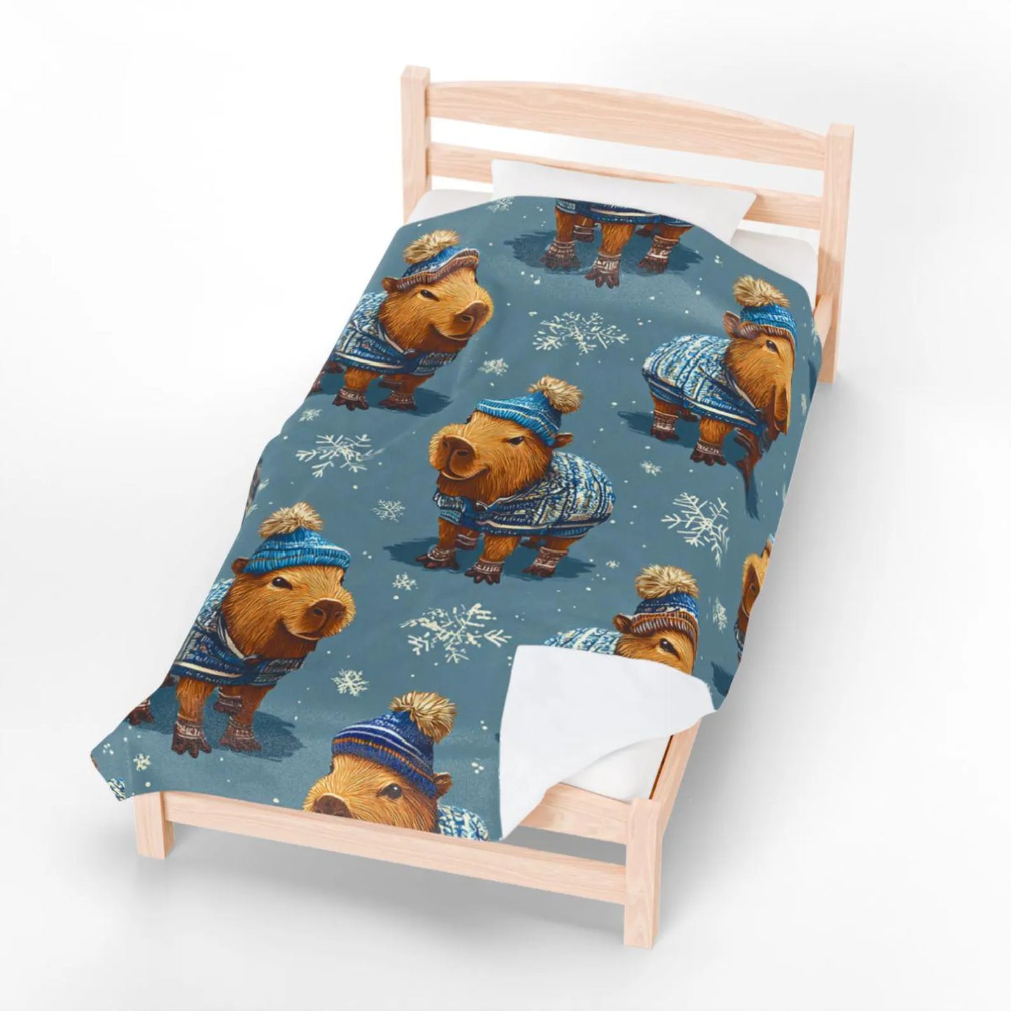 Cute Capybara Plush Blanket