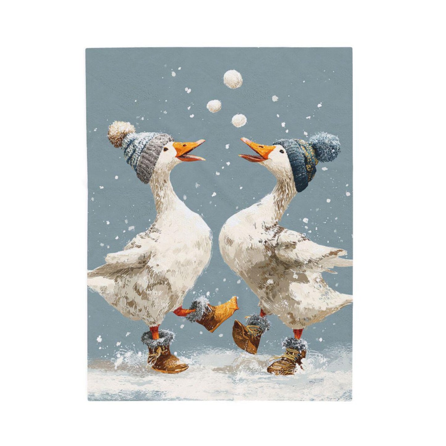 Funny Goose Cozy Blanket