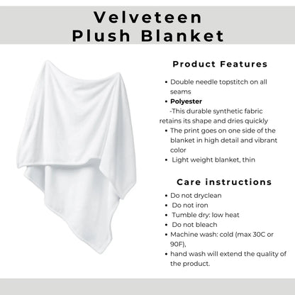 Cute Capybara Plush Blanket