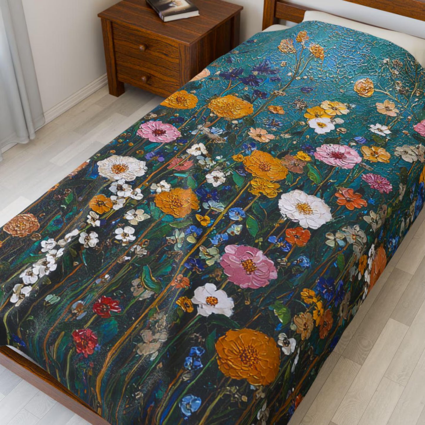 Klimt Forest Plush Blanket