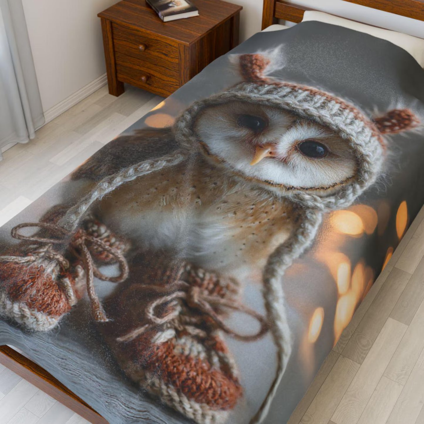 Owl Lover Cozy Blanket