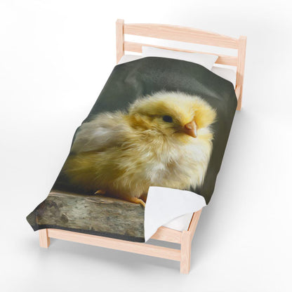 Cute Chick Plush Blanket