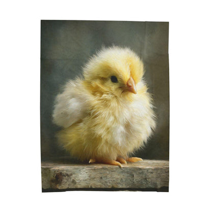 Cute Chick Plush Blanket