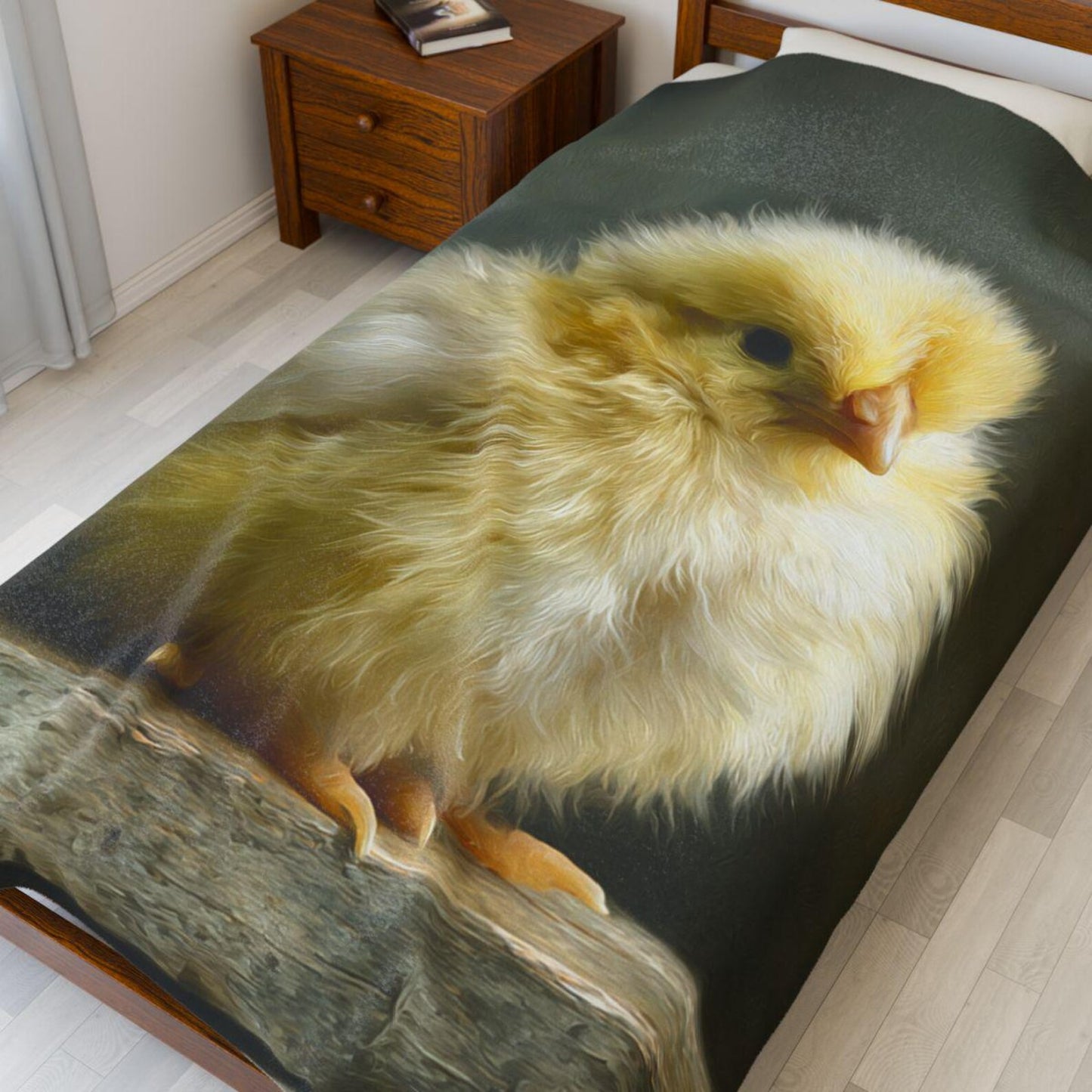Cute Chick Plush Blanket
