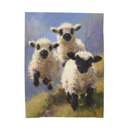 Funny Sheep Farmhouse Blanket