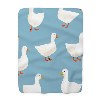 Cute Goose Plush Blanket