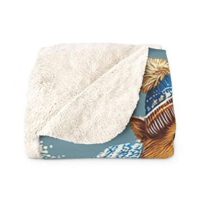 Cute Capybara Plush Blanket