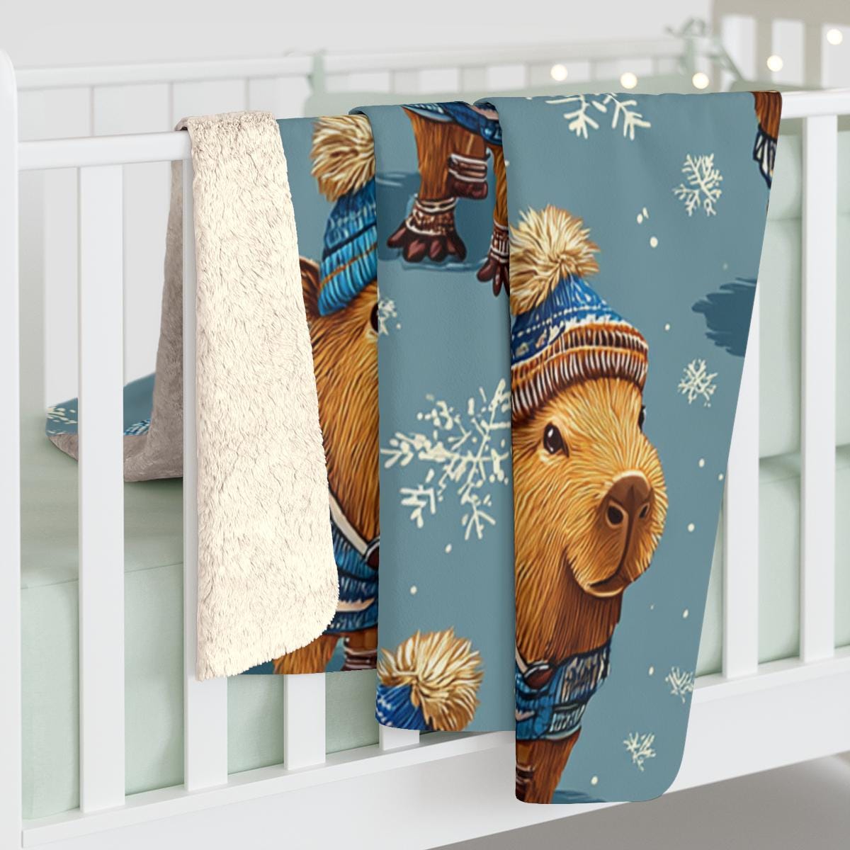 Cute Capybara Plush Blanket