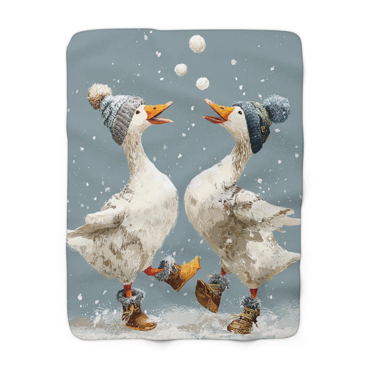 Funny Goose Cozy Blanket