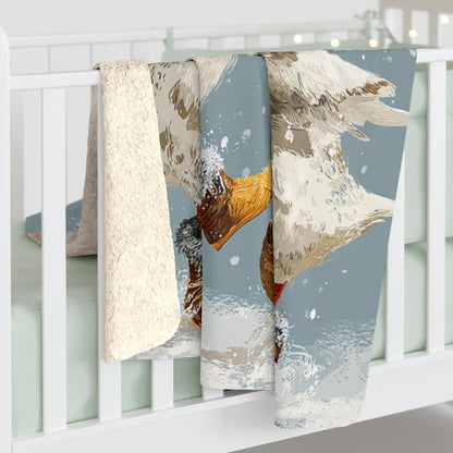 Funny Goose Cozy Blanket