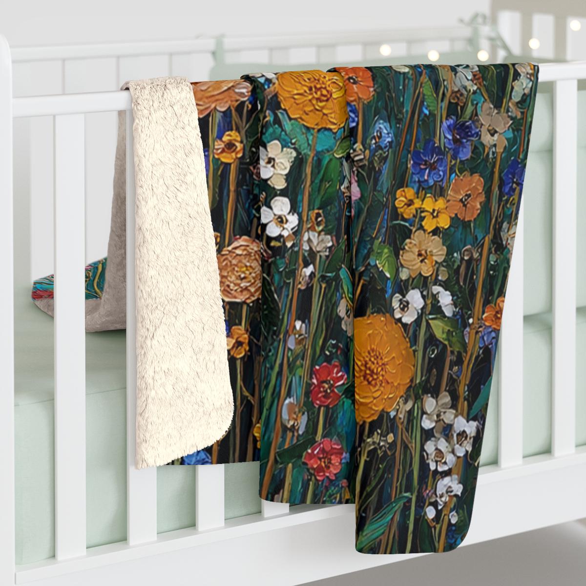 Klimt Forest Plush Blanket