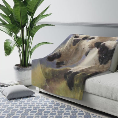 Funny Sheep Farmhouse Blanket
